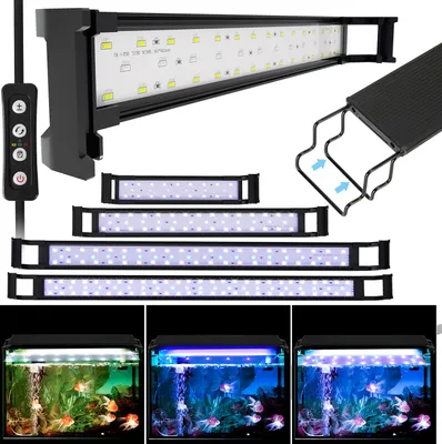 Obrázok produktu pre Bettizia 90-110cm LED akvarijné svetlo lampa sladkovodné ryby plné spektrum