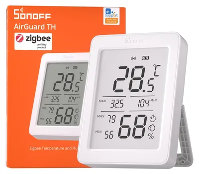 Obrázek produktu pro Chytrý Zigbee senzor teploty a vlhkosti s 3,6palcovým LCD displejem