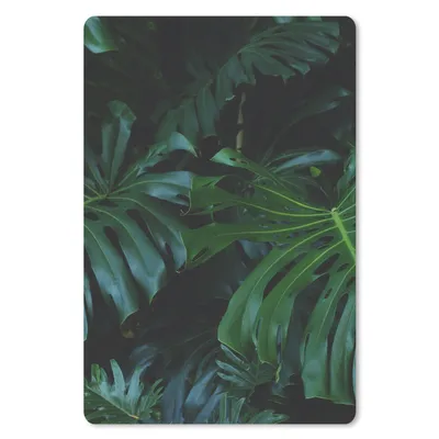 Produktbild von MuchoWow® Mauspad Mousepad Dschungel - Grün - Blätter 18x27 cm - Mousepads - Maus Mat - Pad - Mausunterlage