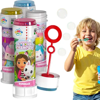 Productafbeelding van ARTIKEL: Zeepbellen, 60 ml, Gabby, 36 stuks per display, artikelnummer 008013