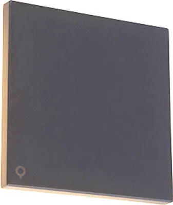 Produktbild von Design Wandleuchte Graualuminium 15 cm inkl LED 9W Skyf