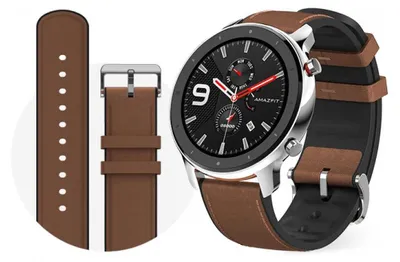 Produktbild von Amazfit GTR 47mm, 3,53 cm (1.39"), AMOLED, Touchscreen, GPS, 48 g