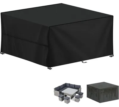 Produktbild von Abdeckhaube Gartenmöbel 150x130x90cm Wasserdicht 420D Oxford Gewebe Schutzhülle