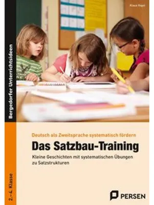 Obrázek produktu pro Deutsch als Zweitsprache systematisch fördern. Das Satzbau-Training
