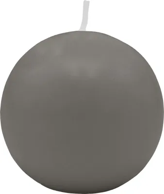 Produktbild von Kugelkerzen Grau Ø 100 mm, 4 Stück