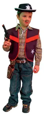 Produktbild von festartikel-müller Cowboy-Weste schwarz 152