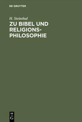 Produktbild von Zu Bibel und Religionsphilosophie