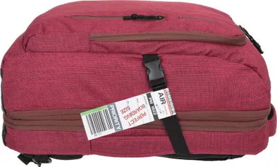 Produktbild von Handgepäck Rucksack Gepäck Reise Elephant FLY Legends² Kabinengepäck Koffer-Rucksack Laptopfach 2 Hauptfächer Anti-Theft Schultergurt Weekender Sauna 45 Liter IATA 12900 Rot
