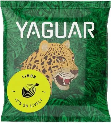 Produktbild von Yaguar - Mate Tee Probe Limon 50g - Zitronengras - Luftgetrocknet - Luftgetrocknet - Mild, Wenig Staub - Yerba Mate Brasilien - 18 Monate Gereift