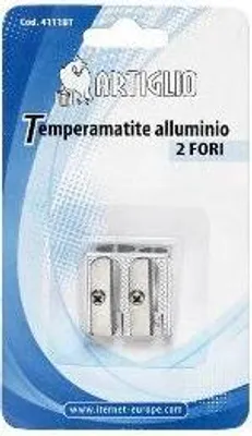 Produktbild von Artiglio 4111, Manueller Bleistiftspitzer, Edelstahl, Metall, Sichtverpackung, 1 Stück(e)