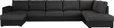 Produktbild von MIRJAN24 Ecksofa Wilma Large, U-Form Polsterecke vom Hersteller, Schlafsofa mit zwei Bettkasten, Wohnlandschaft (Soft 011 + Majorka 03, Seite: Rechts)