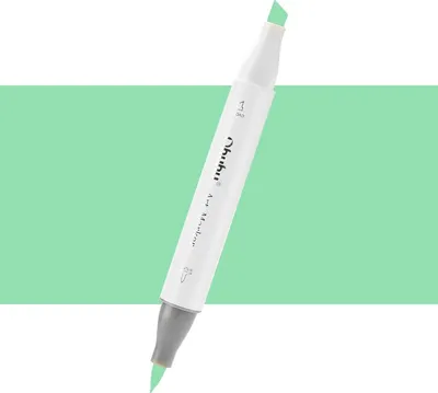 Image de OHUHU pinceau et ciseau double face, G8 Verre vert