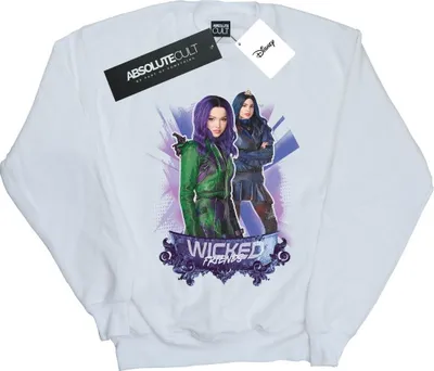Obrázek produktu pro Disney - Dívčí mikina "The Descendants Wicked Friends" BI15684 (152-158) (bílá)