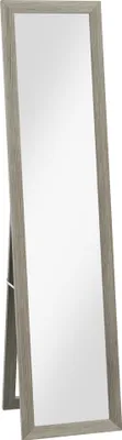 Produktbild von AIORBER Standspiegel Ganzkörperspiegel freistehend mit Ständer, Ankleidespiegel für Schlafzimmer, Garderobenspiegel in Grau, modernes Design