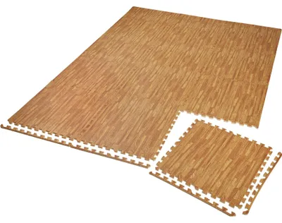 Produktbild von tectake® Schutzmattenset 12-teilig mit 24 Randstücken je 61 x 61 cm