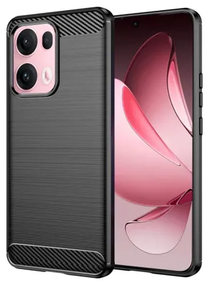 Obrázok produktu pre Techsuit - Carbon Silicone kryt pre Oppo Reno13 Pro - čierny