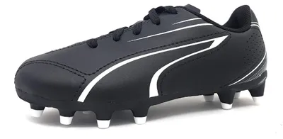 Image de Chaussures de sport Puma Vitoria FG JR, chaussures de football pour enfants, crampons, couleur noire