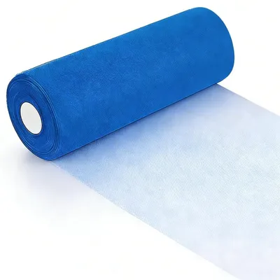 Imagen del producto de Omgoods - Rollo de tela de tul de organza, 30 cm x 92 m