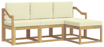 Produktbild von vidaXL Outdoor-Sofagarnitur 4 pcs