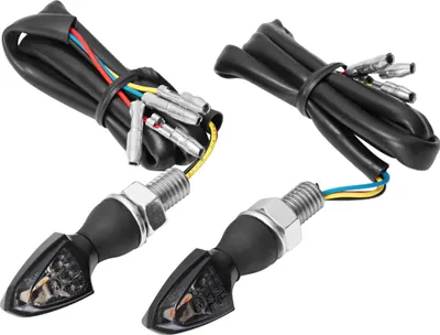 Produktbild von Hashiru LED Rücklicht/Blinker ST30 M8 Schwarz, Getöntes Glas, 2er-Pack
