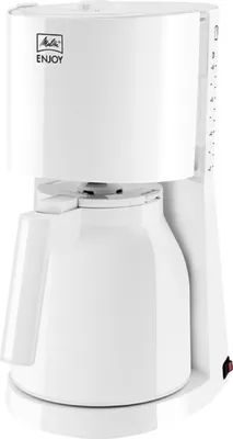 Obrázek produktu pro Melitta 1017-05, Kávovar na překapávanou kávu, Mletá káva, 1000 W, Bílá