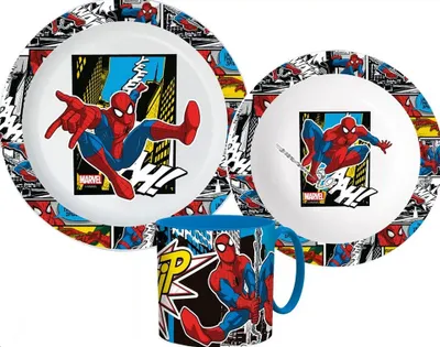 Obrázok produktu pre Originálna sada riadu Spiderman Spidey 3