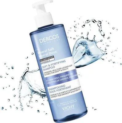 Immagine prodotto di Vichy Dercos Mineral Soft Shampoo 400 ml