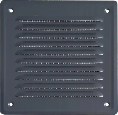 Produktbild von Metall-Winkelgitter mit Maschenweite 14*14cm Graphit - RX 02-717GR
