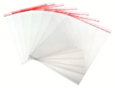 Produktbild von 2000 Stk. Schutzhüllen aus Folie für Blu-ray Boxen mit Schuber 155 x 171 mm + 38 mm Klappe, wiederverschließbar