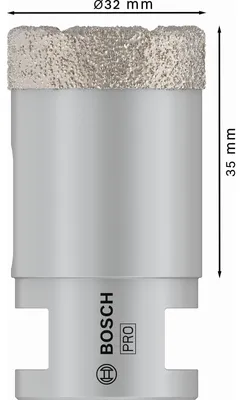 Produktbild von PRO Ceramic Trockenbohrkrone, 32 x 35 x 14 mm