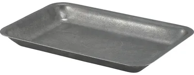 Produktbild von GENWARE Tablett Edelstahl Vintage, Höhe: 20 mm, Länge: 200 mm, Breite: 140 mm