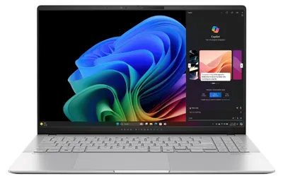 Zdjęcie produktu dla Asus Vivobook S15 15" 2024 OLED Snapdragon X Plus X1P-42-100 16 GB / 1 TB SSD W11H S5507QA-MA145W QWERTZ Srebrny 1 TB srebrny