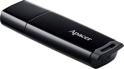 Produktbild von Apacer AH336, 64 GB, USB Typ-A, 2.0, Kappe, 8,3 g, Schwarz