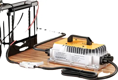 Productafbeelding van Batterijoplader, 25A vermogen, waterdicht ontwerp, EU-model
