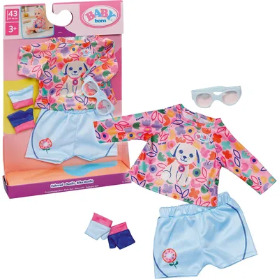 Obrázek produktu pro BABY born Bike Outfit 43cm, Sada oblečení pro panenky, 3 rok/roky