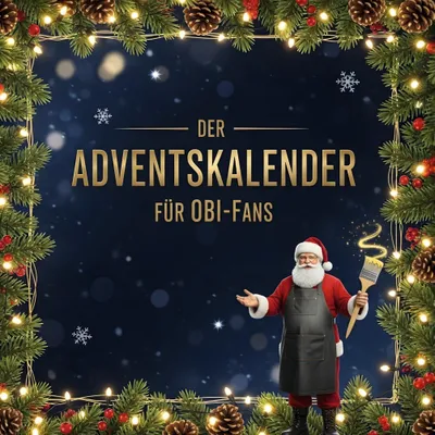 Produktbild von Der Adventskalender für OBI-Fans