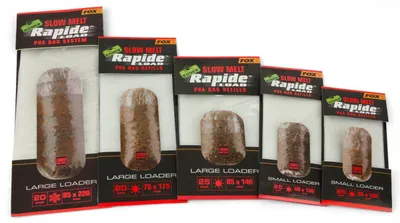 Produktbild von Fox Edges Rapide Refills Slow Melt - PVA Beutel, Größe/Packungsinhalt:75x175mm - 20 Stück