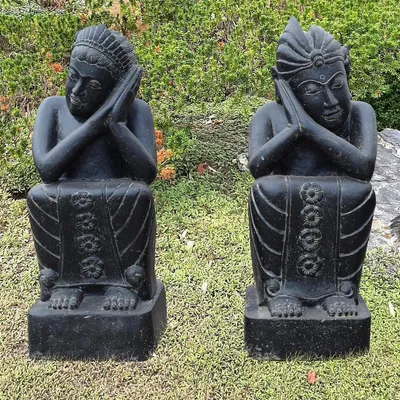 Immagine prodotto di Stonox Statua da giardino in pietra artificiale resistente al gelo 100 cm di altezza 90 kg massiccia