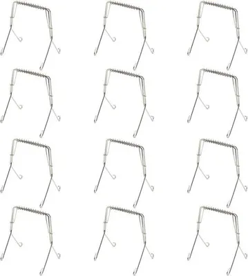 Immagine prodotto di Set da 12 pezzi in acciaio inossidabile con anelli riutilizzabili per polpettoni, accessori per barbecue