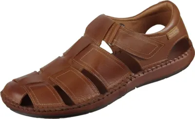 Produktbild von Pikolinos Tarifa 06J-5433 Schuhe Herren Leder Slipper Sandalen, Größe:41 EU, Farbe:Braun