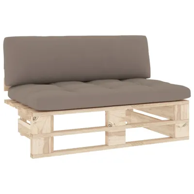 Produktbild von Outdoor-Mittelsofa Paletten Imprägniertes Kiefernholz