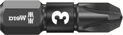 Productafbeelding van Insert Bit - Schroefbit - Klus Klaren - Impact Technologie - PZ3 - Zwart