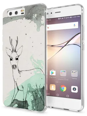 Immagine prodotto di Huawei P10 cover custodia del telefono cellulare di NALIA, sottile motivo in silicone cover custodia protettiva Deer