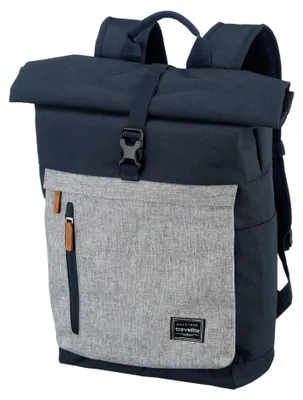 Obrázek produktu pro Travelite Městský batoh Basics Roll-up Navy/Grey 35 l