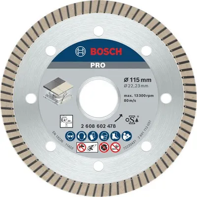 Produktbild von PRO Ceramic Diamanttrennscheibe, 115 x 22,23 mm