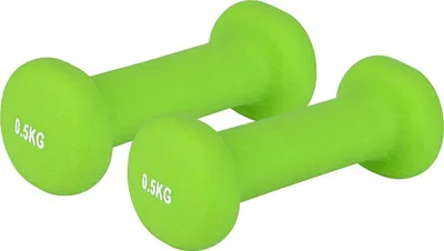 Produktbild von V3TEC Neoprenhanteln hellgrün 2X0.5