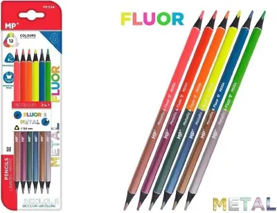 Immagine prodotto di Matite triangolari 12 colori 6 pz