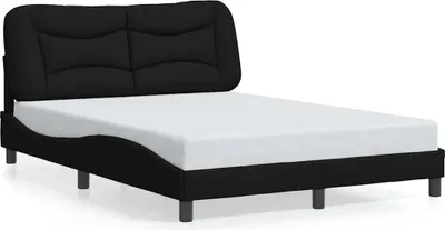 Immagine prodotto di Giroletto con testiera in tessuto nero 140x190 cm
