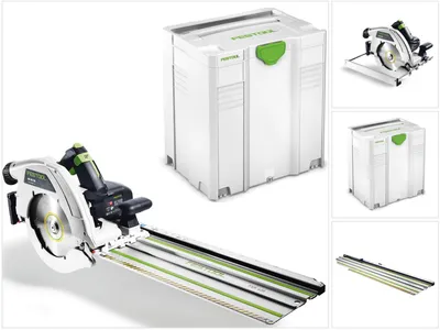Produktbild von Festool HK 85 EB-Plus-FSK 420 Handkreissäge Kappsäge 1900W 230mm im Systainer ( 574665 ) + Sägeblatt HW + Kappschiene