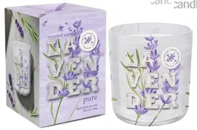 Produktbild von Bartek vonná sviečka v skle 150g Lavender